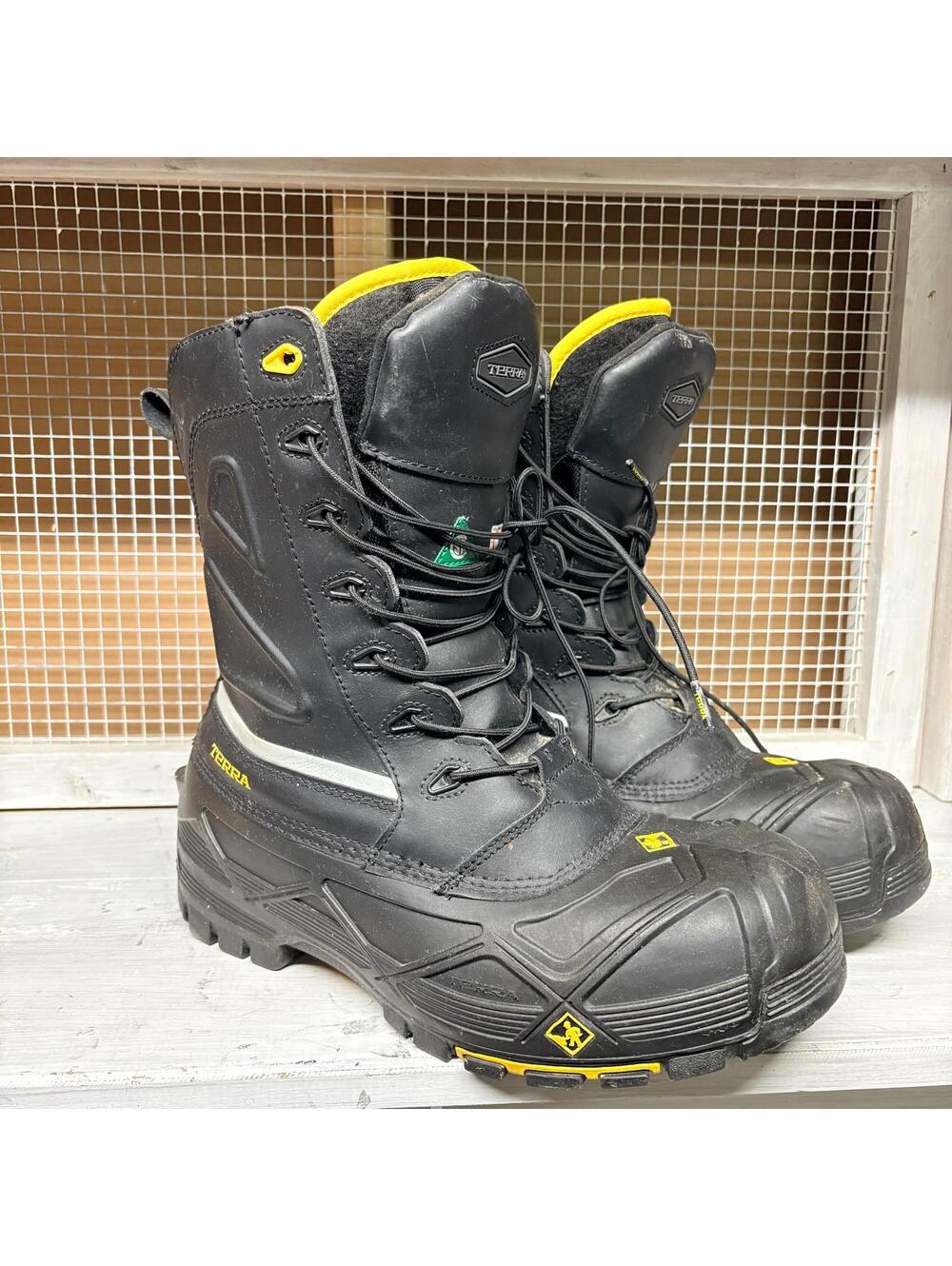 Terra Crossbow Safety Insulated Work Boots Size 10 Waterproof
